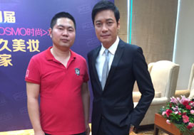 广州bg大游与明星合影