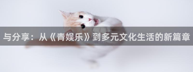 bg大游app：与分享：从《青娱乐》到多元文化生活的新篇章